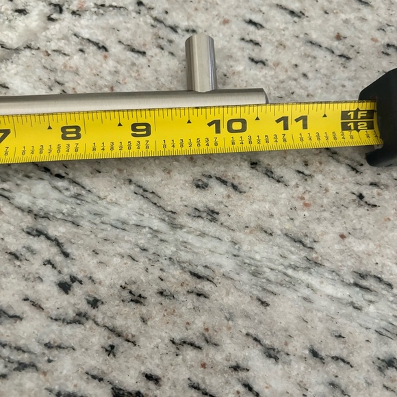 Bar Drawer Pulls Stainless Steele 8 7/8 center to center (set of 3) - Picture 3 of 7